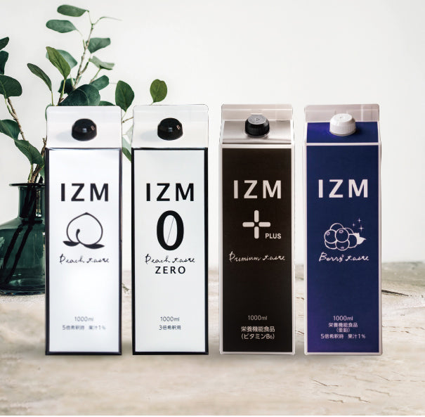 IZM 酵素ドリンク アセロラ 4本+ブルーベリー味 2本 IZM BURN イズム バーン アセロラ味 1000mL 5倍希釈 栄養機能